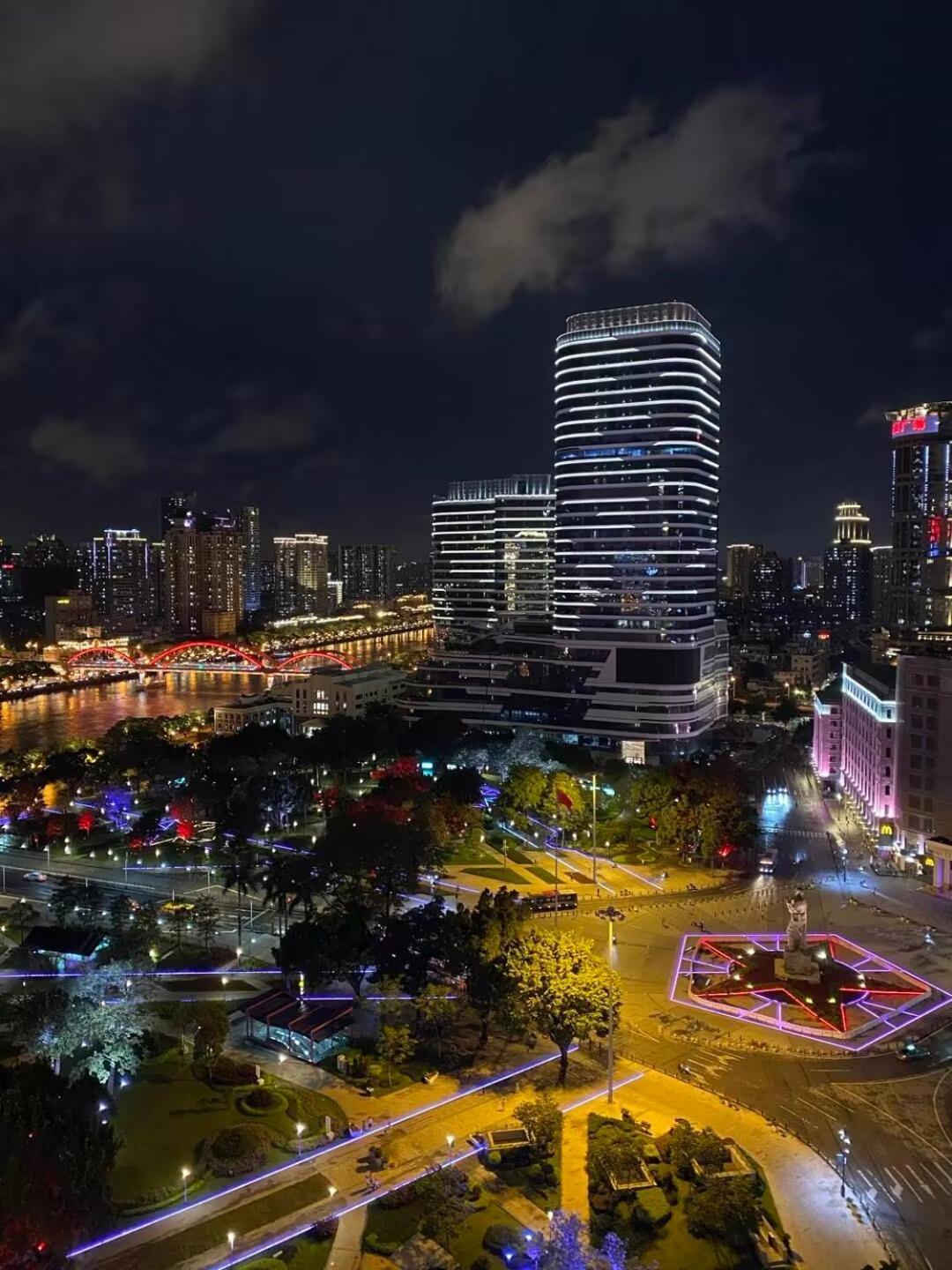 Waifiden Guangzhou Haizhu Square Wanyi Apartment Exteriér fotografie