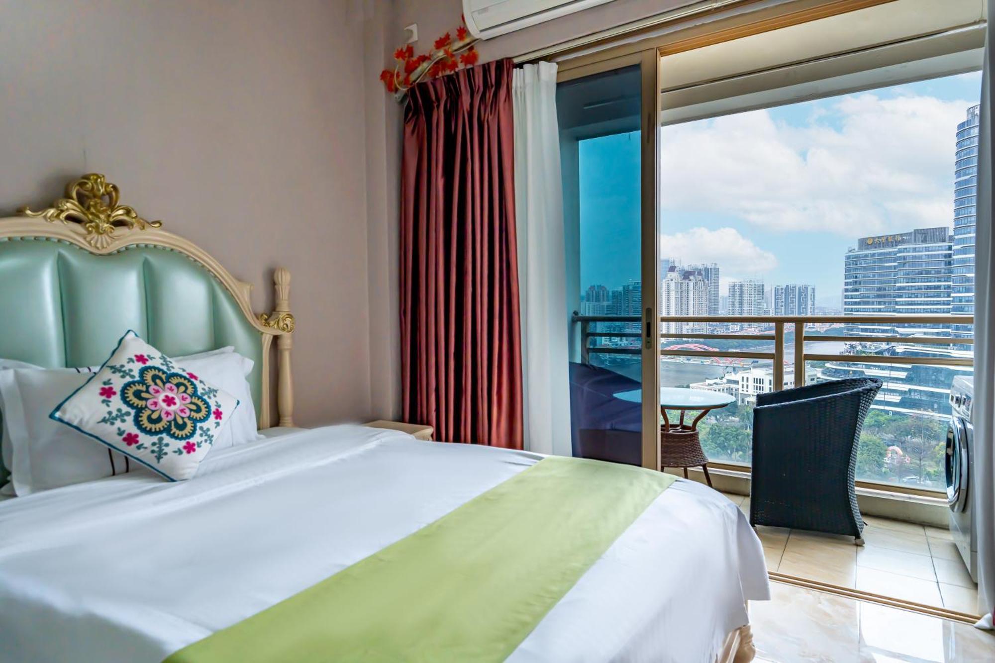 Waifiden Guangzhou Haizhu Square Wanyi Apartment Exteriér fotografie