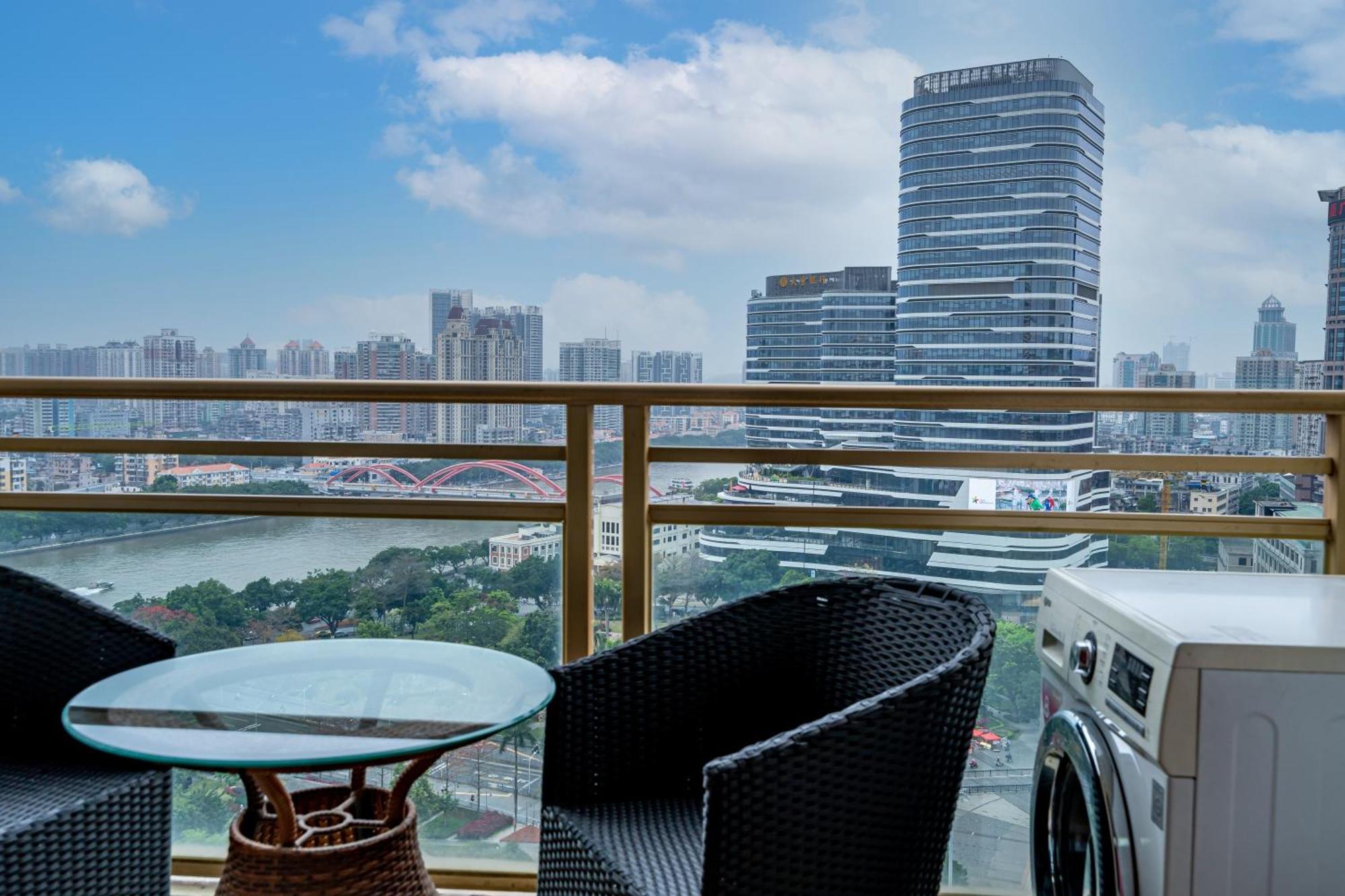 Waifiden Guangzhou Haizhu Square Wanyi Apartment Exteriér fotografie