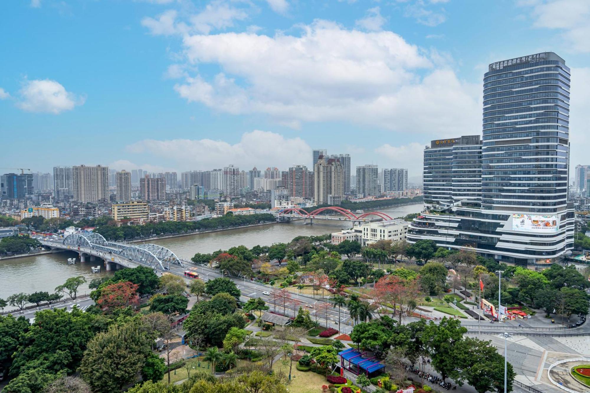 Waifiden Guangzhou Haizhu Square Wanyi Apartment Exteriér fotografie