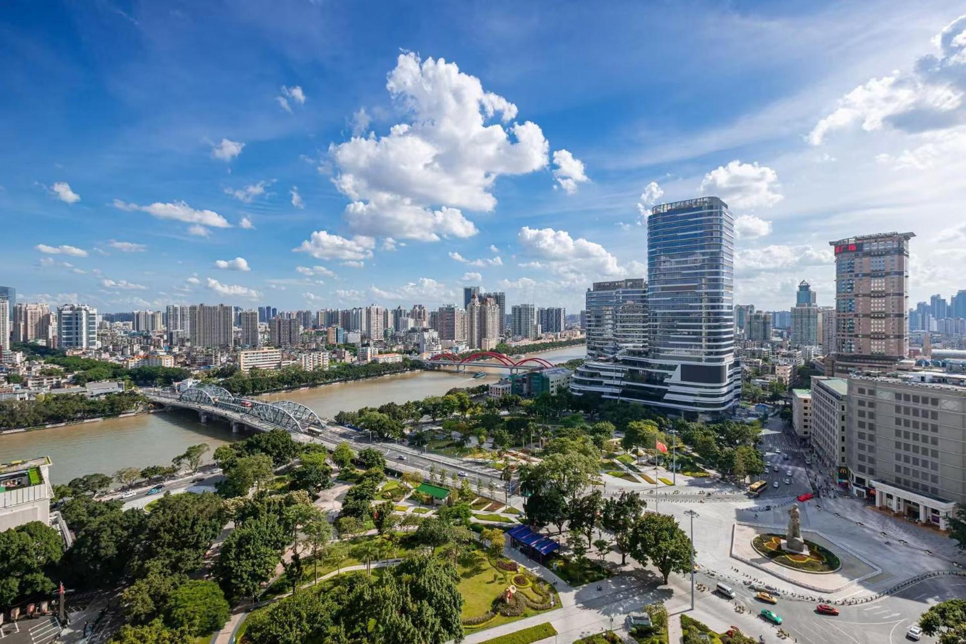 Waifiden Guangzhou Haizhu Square Wanyi Apartment Exteriér fotografie