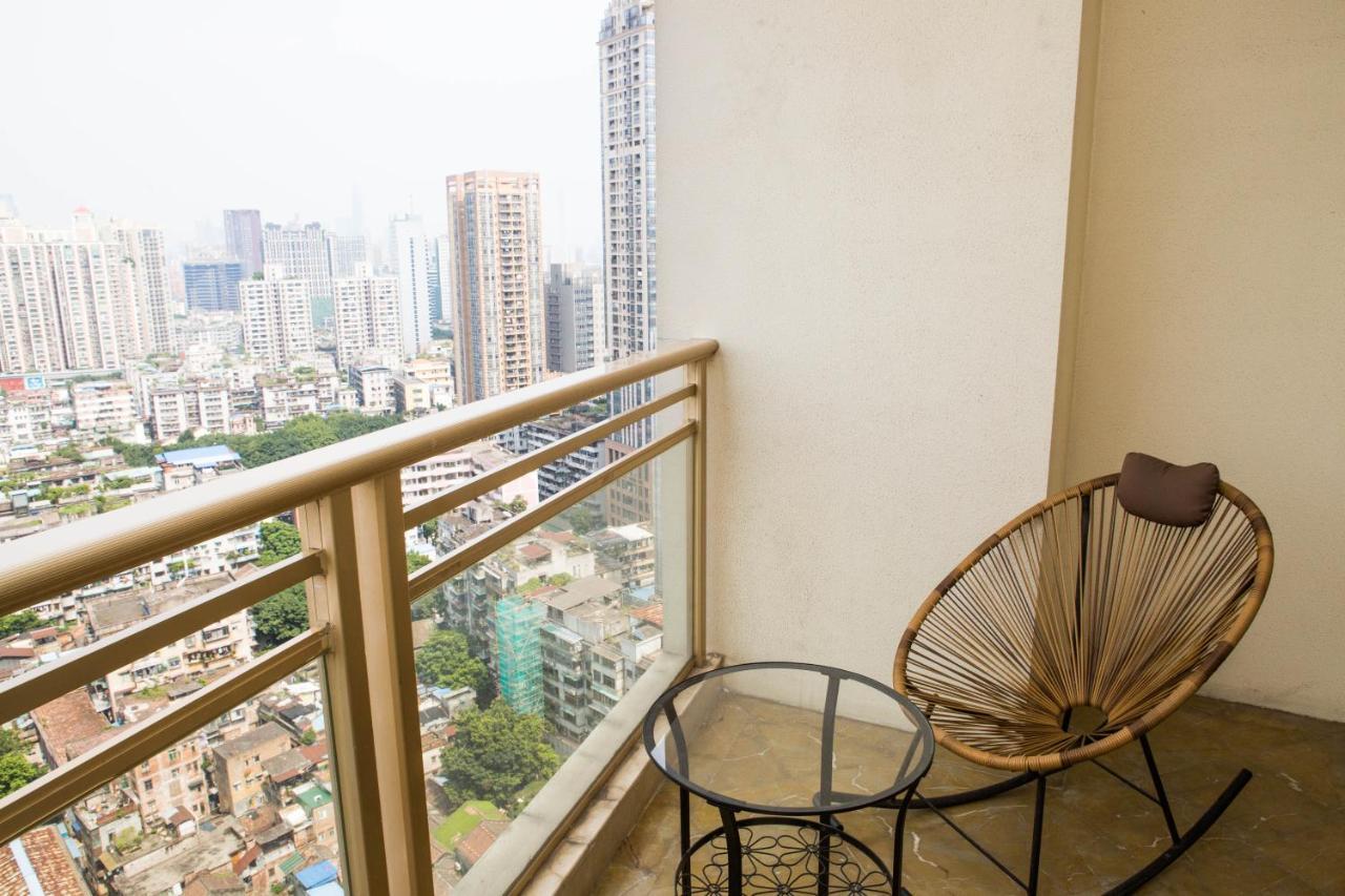 Waifiden Guangzhou Haizhu Square Wanyi Apartment Exteriér fotografie